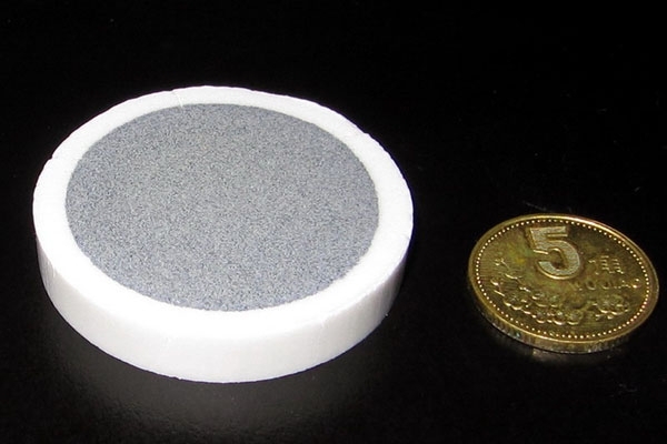 壓片后的樣品 壓片后的樣品