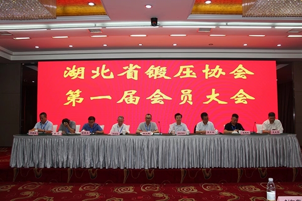 湖北省鍛壓協(xié)會第一屆會員大會開幕 湖北省鍛壓協(xié)會第一屆會員大會開幕